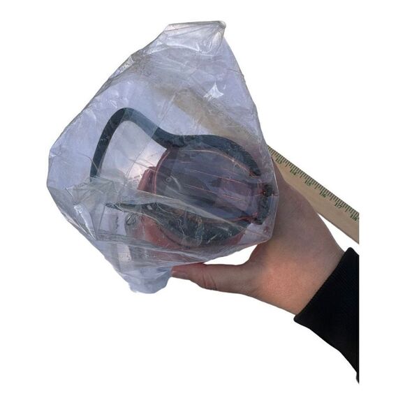 New 32 ounce ombré water bottle pink to blue with drinking straw time marker - Picture 5 of 9